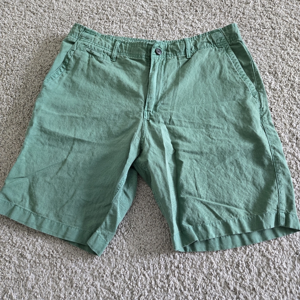 Men's lucky brand green shorts